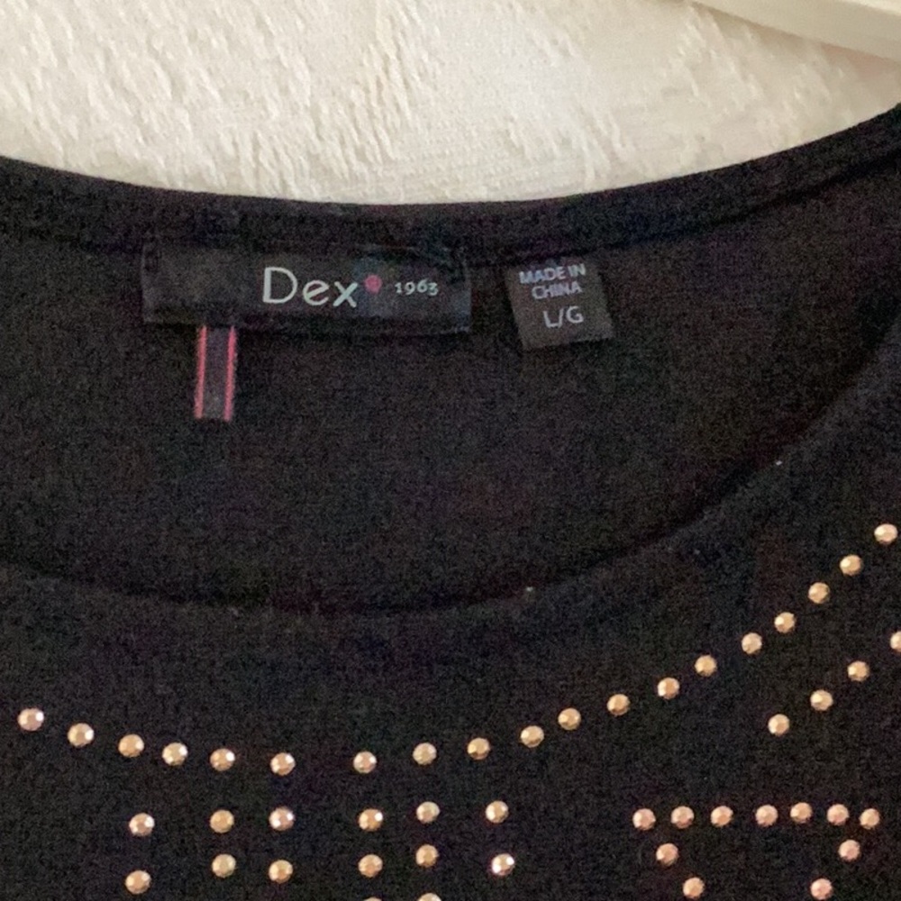 Studded Shift Mini Dress - image 3